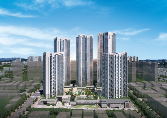 '해링턴 플레이스 테크노폴리스' 투시도